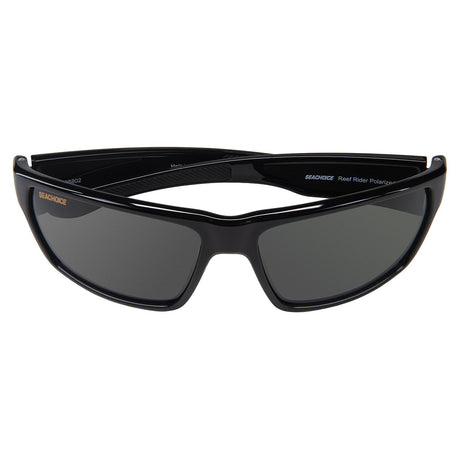Seachoice 98802 "Reef Rider" Polarized Sunglasses, Frame: Shiny Black, Lens: Grey - YP120409000000 - image 5