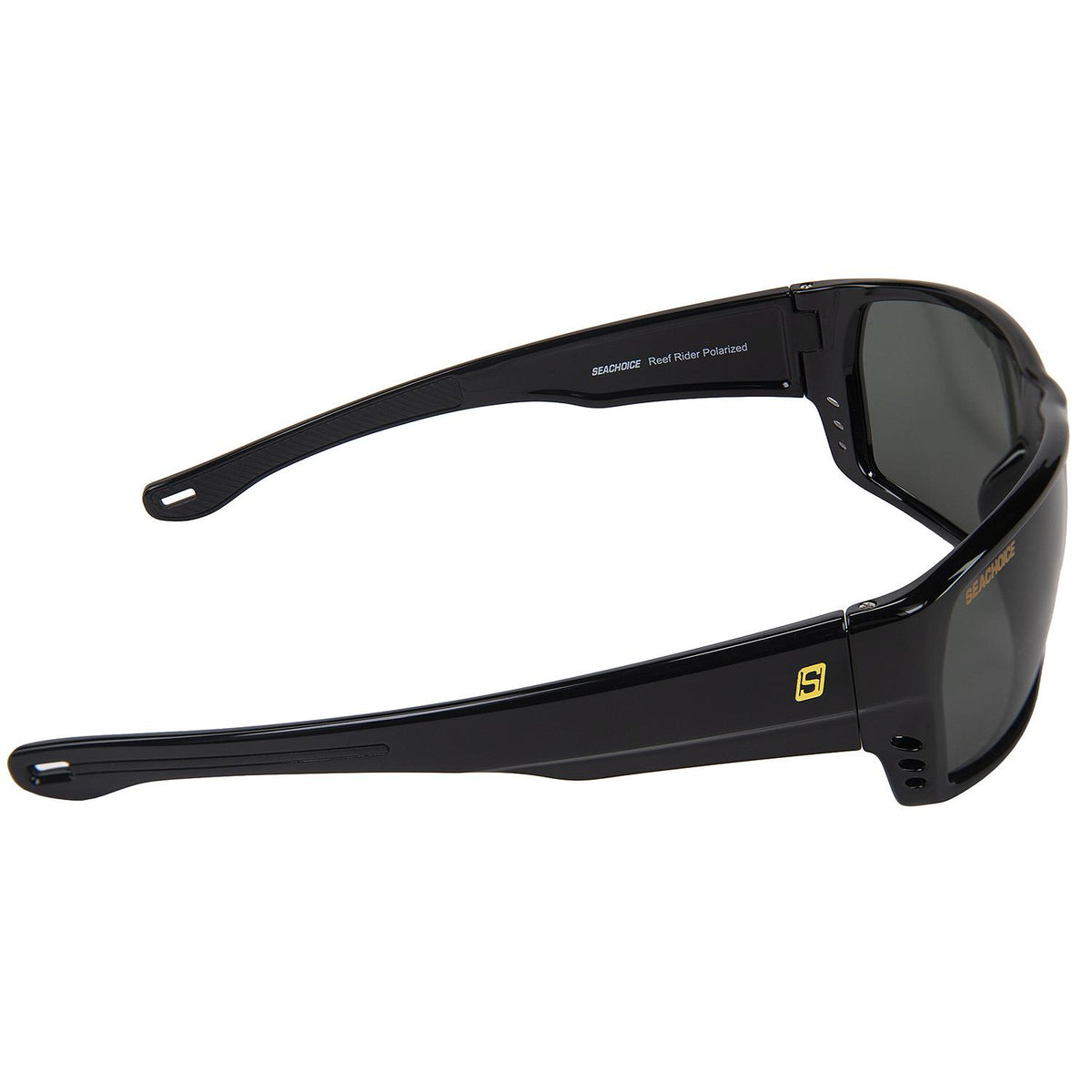 Seachoice 98802 "Reef Rider" Polarized Sunglasses, Frame: Shiny Black, Lens: Grey - YP120409000000 - image 6