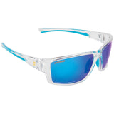 Seachoice 98806 "Seaspray" Polarized Sunglasses, Frame: Shiny Clear, Lens: Blue Mirror - A182272000000 - image 1