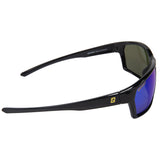 Seachoice 98810 "Sentry" Polarized Sunglasses, Frame: Shiny Black, Lens: Blue Mirror - YPA84038007000 - image 5
