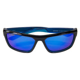 Seachoice 98813 "Navigator" Polarized Sunglasses, Frame: Shiny Black/Black Backspray, Lens: Blue Mirror - YP120212000000 - image 5