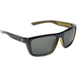 Seachoice 98814 "Navigator" Polarized Sunglasses, Frame: Shiny Black/Green Backspray, Lens: Grey - YP120212000000 - image 1