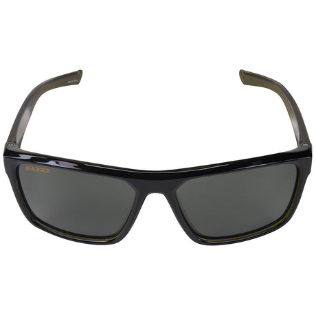 Seachoice 98814 "Navigator" Polarized Sunglasses, Frame: Shiny Black/Green Backspray, Lens: Grey - YP120212000000 - image 4