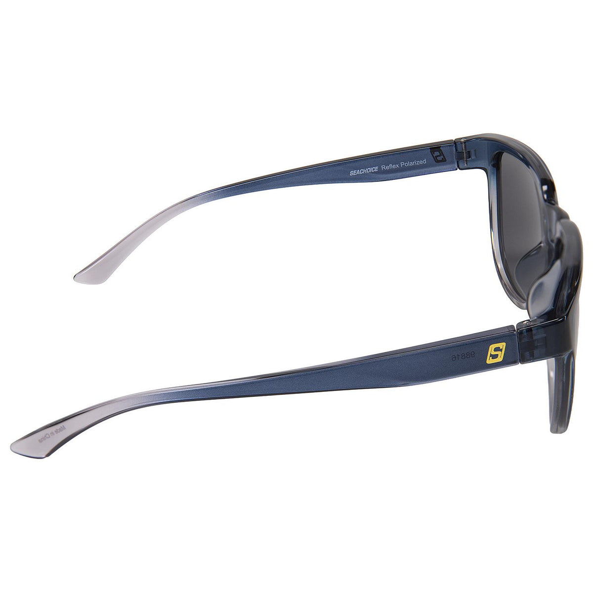 Seachoice 98816 "Reflex" Polarized Sunglasses, Frame: Shiny Blue Smoke, Lens: Silver Flash - YP120796000000 - image 2