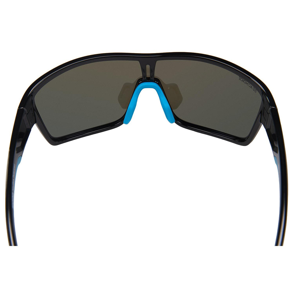 Seachoice 98817 "Nautilus" Polarized Sunglasses, Frame: Shiny Black, Lens: Blue Mirror - YP120732000000 - image 4
