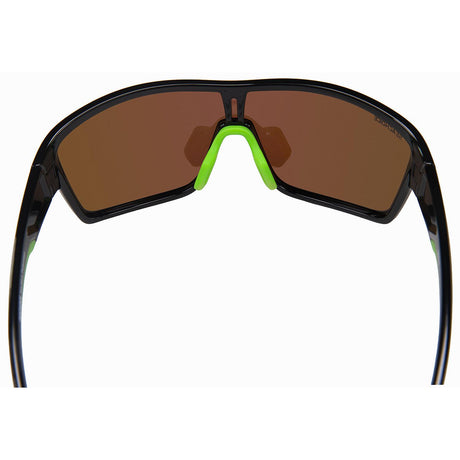 Seachoice 98818 "Nautilus" Polarized Sunglasses, Frame: Shiny Black, Lens: Green Mirror - YP120732000000 - image 6