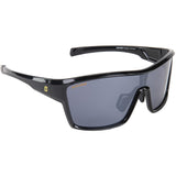 Seachoice 98819 "Nautilus" Polarized Sunglasses, Frame: Shiny Black, Lens: Full Silver Mirror - YP120732000000 - image 2