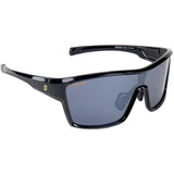 Seachoice 98819 "Nautilus" Polarized Sunglasses, Frame: Shiny Black, Lens: Full Silver Mirror - YP120732000000 - image 1