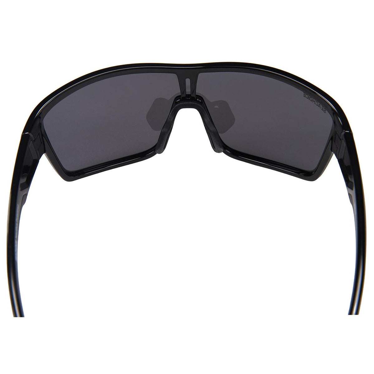 Seachoice 98819 "Nautilus" Polarized Sunglasses, Frame: Shiny Black, Lens: Full Silver Mirror - YP120732000000 - image 6