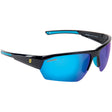 Seachoice 98820 "Atlantis" Polarized Sunglasses, Frame: Shiny Black, Lens: Blue Mirror - YP120505000000 - image 1