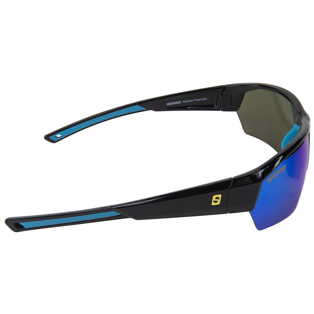 Seachoice 98820 "Atlantis" Polarized Sunglasses, Frame: Shiny Black, Lens: Blue Mirror - YP120505000000 - image 5