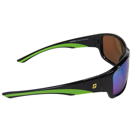 Seachoice 98823 "Neptune" Polarized Sunglasses, Frame: Shiny Black, Lens: Green Mirror - A181133000000 - image 3