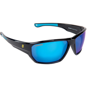 Seachoice 98826 "Rapids" Polarized Sunglasses, Frame: Shiny Black, Lens: Blue Mirror - YP120481000000 - image 1