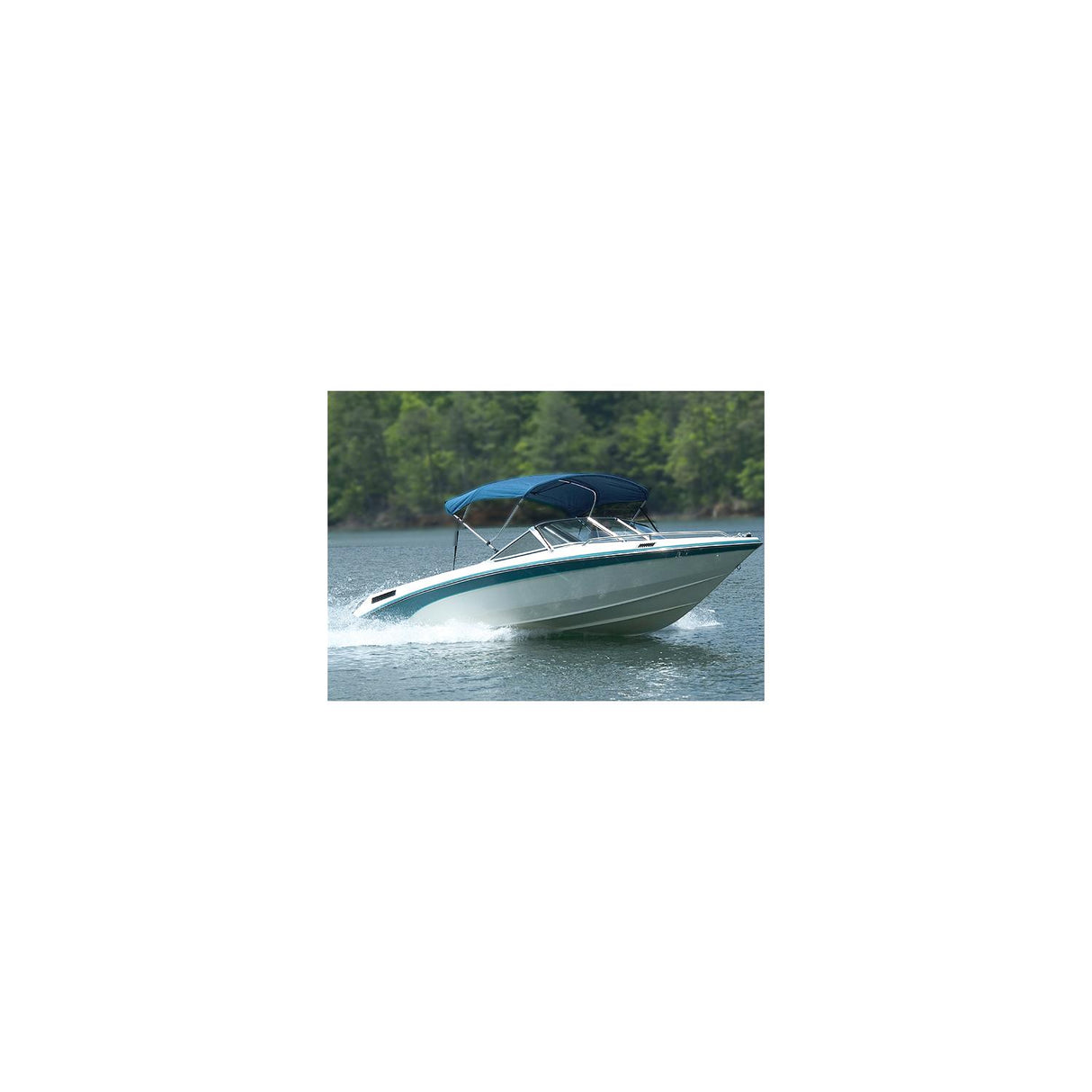 Carver Covers Carver 404A04 3 Bow 79- 84" Pacific Blue Canvas - 404A04