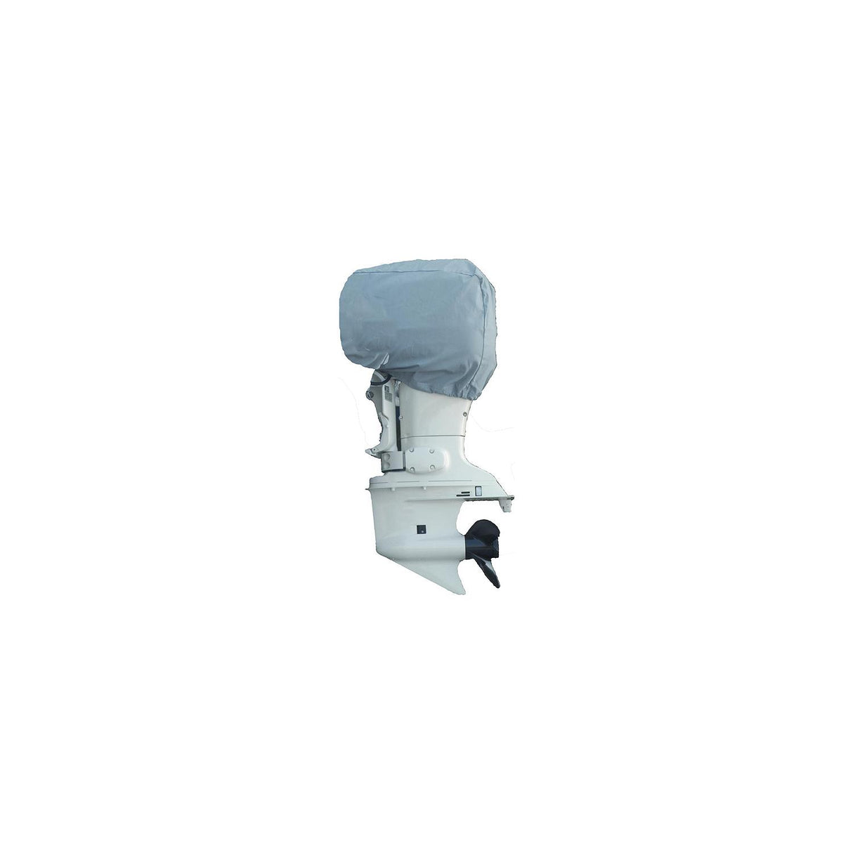 Carver Sun-DURA 40-70 HP Universal Motor Cover - 25"L x 18"H x 15"W - Grey [70002S-11] - official Carver by Covercraft product image 2