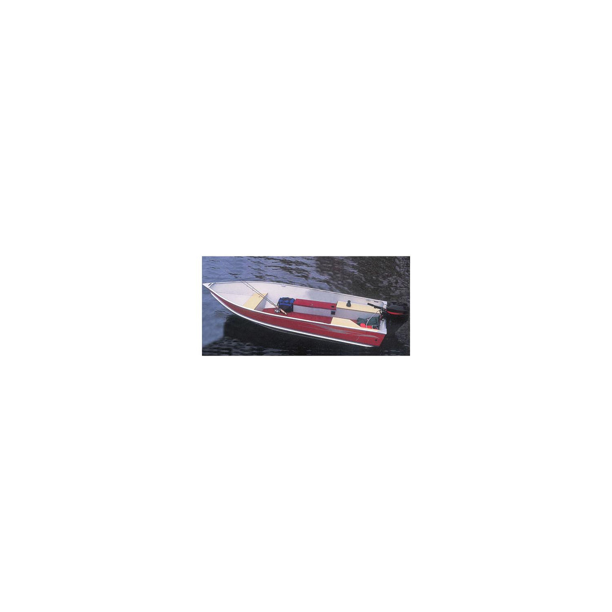 Carver Covers Carver 70124F10 V-Hull Fishing Narrow Series, 14'6, Poly-Flex II Slate Gray - 70124F10 - official Carver by Covercraft product image 3