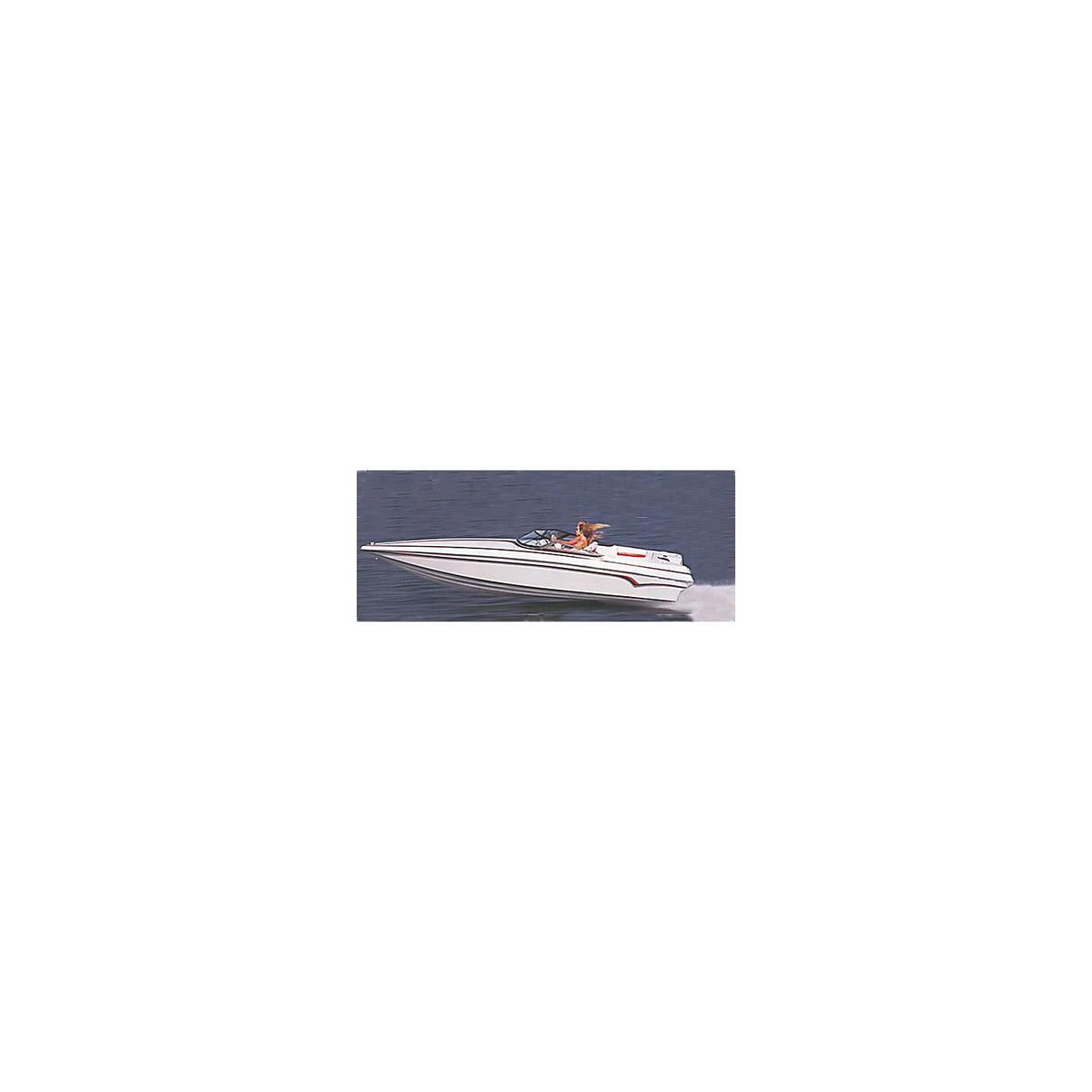Carver Covers Carver 74119F10 Ski Boats With Low Profile Windshield, 19'6, Poly-Flex II Slate Gray I/O - 74119F10 - official Carver by Covercraft product image 3