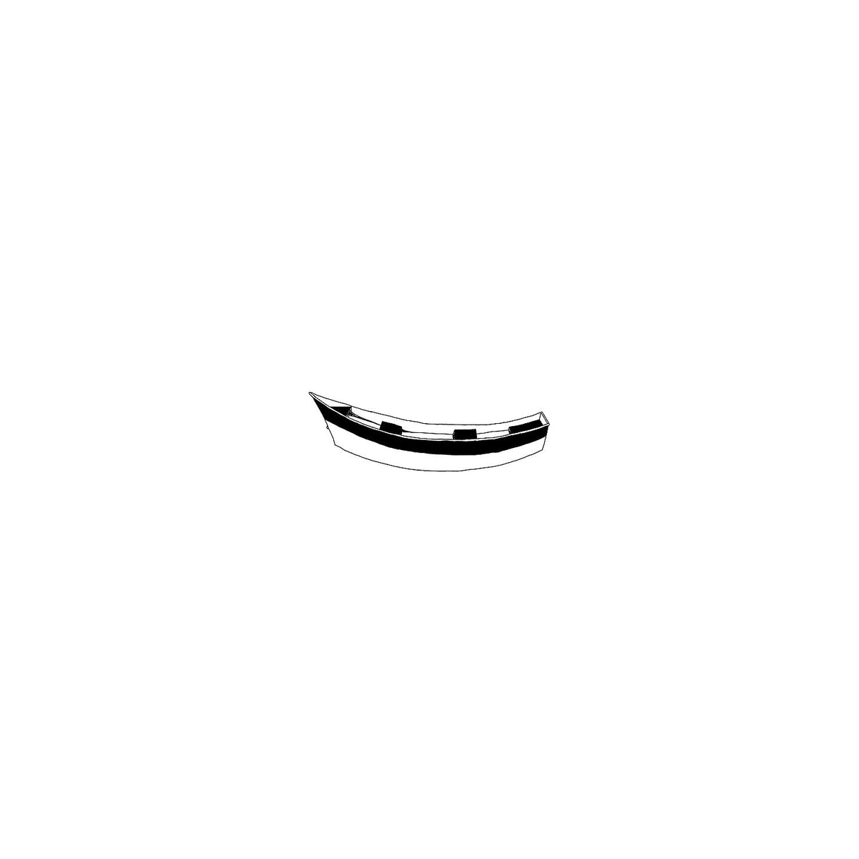 Carver Poly-Flex II Styled-to-Fit Boat Cover f/16 Drift Boats - Grey [74300F-10] - official Carver by Covercraft product image 3