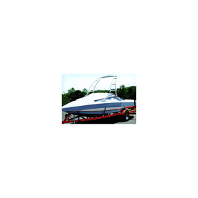 Carver Covers TST-21 W/ TOWER BOAT COVER 7 OZ. MIST GRAY SUN-DURA - 74521S-11 - image 1