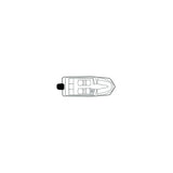 Carver Covers Carver 79002 Flex-Fit PROâ¢Poly-Flex II Fish & Ski Boats I/0 or O/B, Slate Gray - 79002 - official Carver by Covercraft product image 4