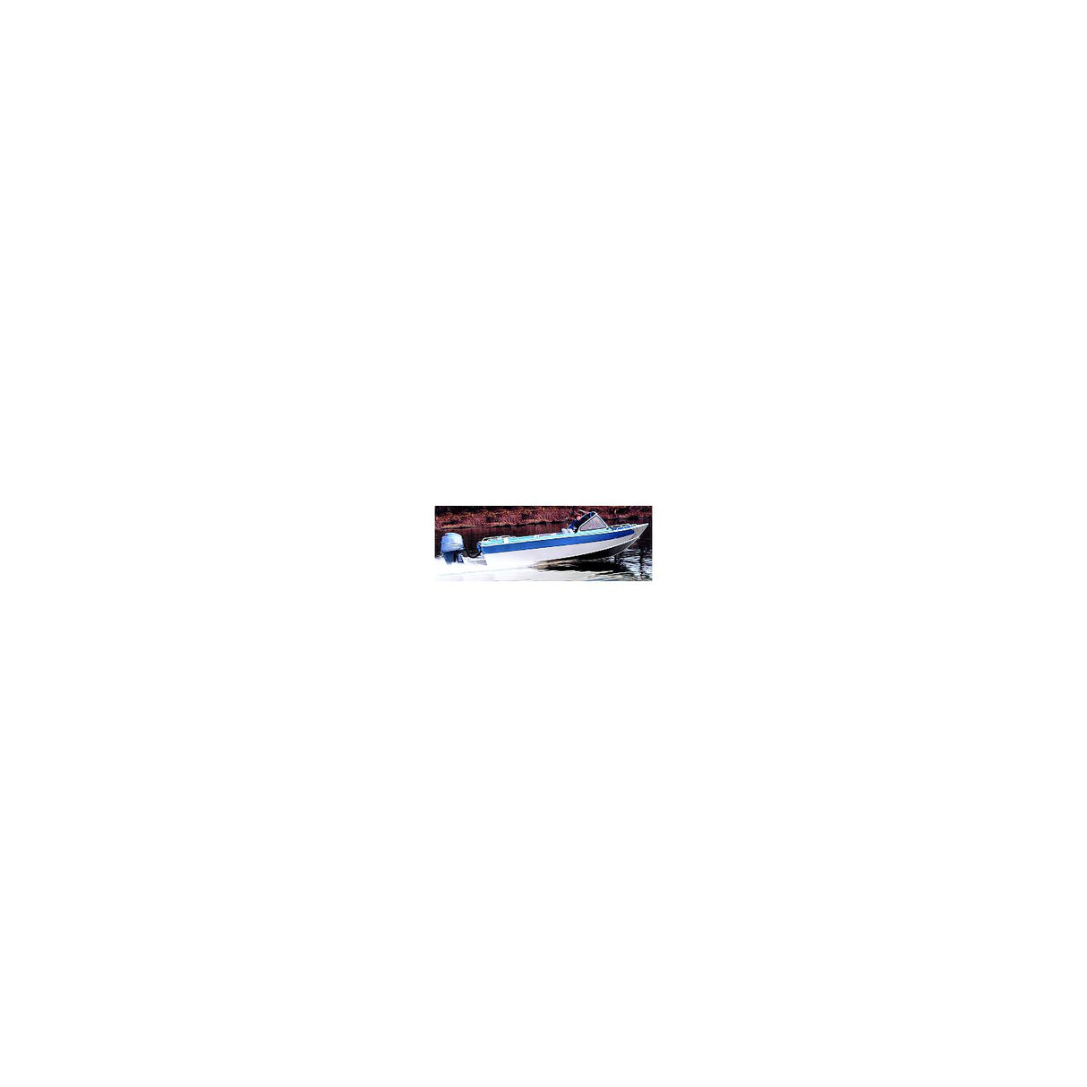 Carver Covers Carver 79020XS11 Aluminum Fishing With High Windshield - Mounted Forward, 20'6 O/B Extra Wide, Poly-Flex II Slate Gray - 79020XS11