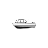 Carver Covers Carver 79118S11 Aluminum Fishing With High Windshield - Mounted Forward, 18'6 I/O, Poly-Flex II Slate Gray - 79118S11 - official Carver by Covercraft product image 3