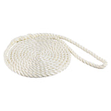 Seasense Three-Strand Twisted Nylon Dock Line (White, Diameter 3/8", Length 10') - 50012980 - image 1