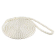 Seasense Three-Strand Twisted Nylon Dock Line (White, Diameter 3/8", Length 20') - 50012982 - image 1