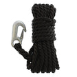 Seasense Twisted Polypropylene Winch Rope (Black, Diameter 3/8", Length 20') - 50013044 - image 1