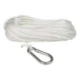 Seasense Solid Braid Nylon Anchor Line (White, Diameter 3/8", Length 35') - 50013055 - image 1