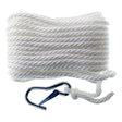 Seasense Solid Braid Multi-Filament Polypropylene (MFP) Anchor Line (White, Diameter 3/8", Length 50') - 50013056 - image 1