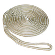 Seasense Premium Double Braid Nylon Dock Line (Gold/White, Diameter 3/8", Length 20') - 50013061 - image 1