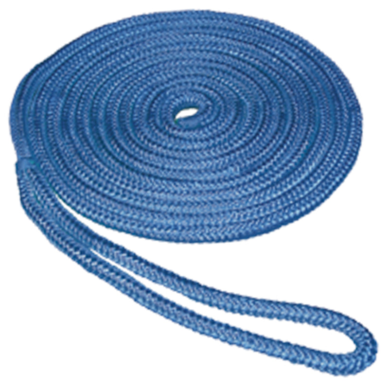 Seasense Premium Double Braid Nylon Dock Line (Blue, Diameter 5/8", Length 25') - 50013086 - image 2