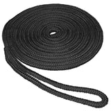 Seasense Premium Double Braid Nylon Dock Line (Black, Diameter 5/8", Length 25') - 50013102 - image 2