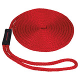 Seasense Solid Braid Multi-Filament Polypropylene (MFP) Dock Line with Chafe Guard (Red, Diameter 1/2", Length 25') - 50013118 - image 2