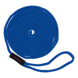 Seasense Solid Braid Multi-Filament Polypropylene (MFP) Dock Line with Chafe Guard (Blue, Diameter 1/2", Length 15') - 50013114 - image 2