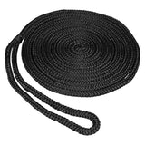 Seasense Double Braid Multi-Filament Polypropylene (MFP) Dock Line (Black, Diameter 1/2", Length 25') - 50013280 - image 2