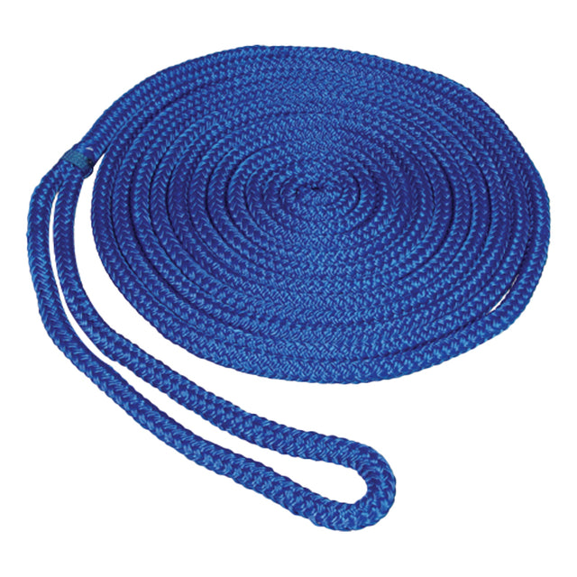 Seasense Double Braid Multi-Filament Polypropylene (MFP) Dock Line (Blue, Diameter 1/2", Length 15') - 50013277 - image 1