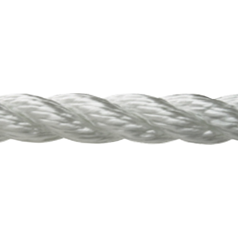 Seasense Three-Strand Twisted Nylon Rope (White, Diameter 1/2", Length 300') - 50014004 - image 1