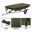 Seasense Jon Boat Cover (Boat Length: 10' to 12', Beam Width: Up to 52") - 50017213 - image 1