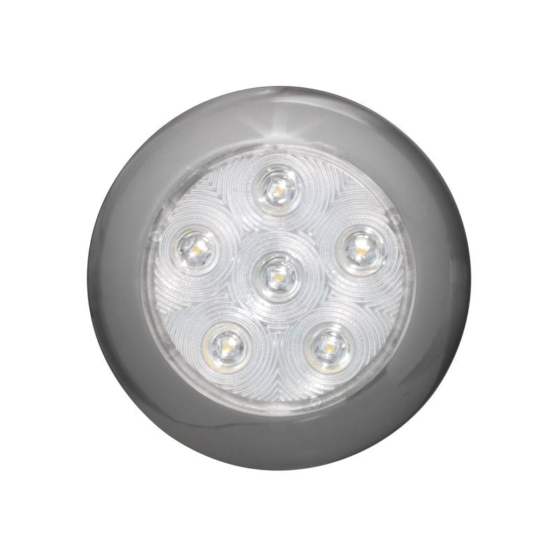 Seasense L.E.D. Surface Mount Puck Light (Diameter 3", 4 White L.E.D.s.) - 50023804 - image 1