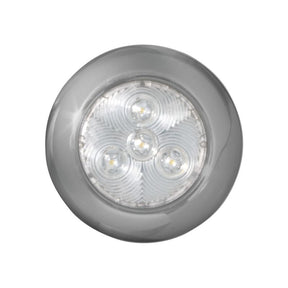 Seasense L.E.D. Surface Mount Puck Light (Diameter 4", 6 White L.E.D.s.) - 50023805 - image 1