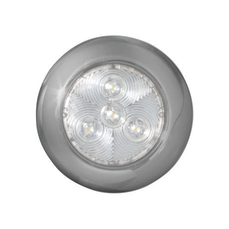 Seasense L.E.D. Surface Mount Puck Light (Diameter 4", 6 White L.E.D.s.) - 50023805 - image 1
