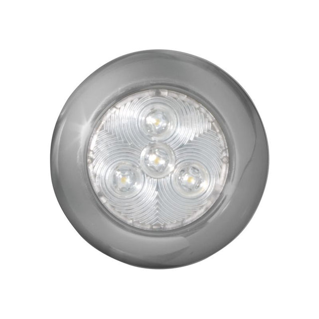 Seasense L.E.D. Surface Mount Puck Light (Diameter 4", 6 White L.E.D.s.) - 50023805 - image 1