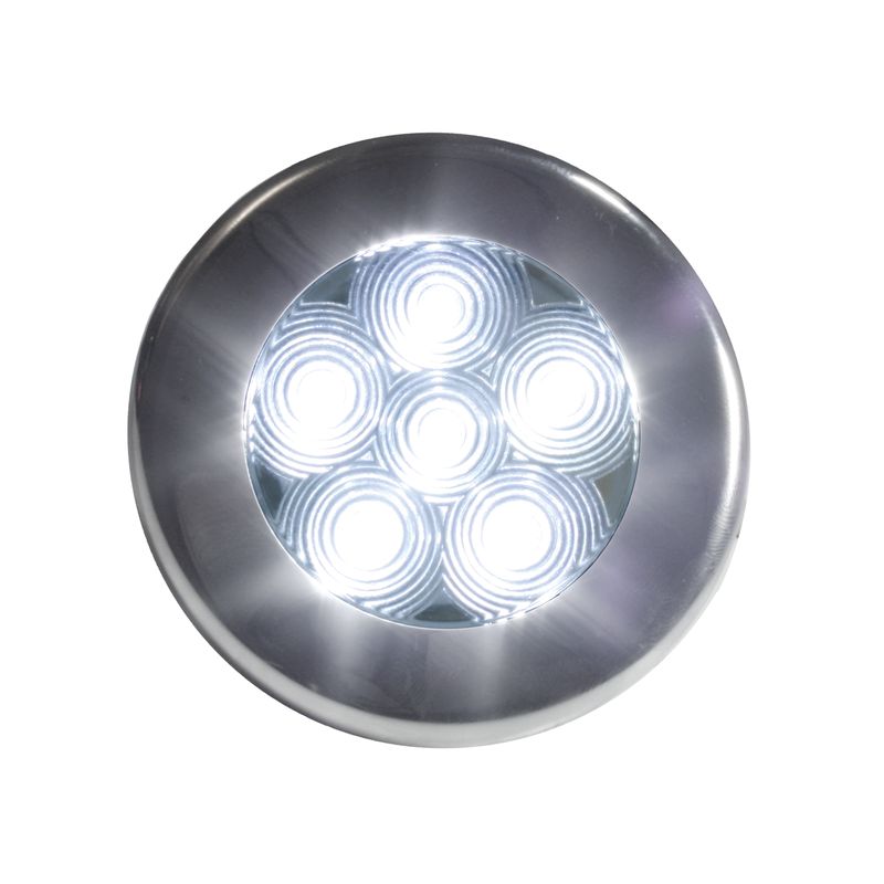 Seasense L.E.D. Recessed Cabin Light (6 White L.E.D.s.) - 50023809 - image 1