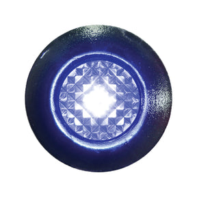 Seasense L.E.D. Crystal Livewell Light (Diameter 1-1/4", Blue L.E.D.s.) - 50023823 - image 1