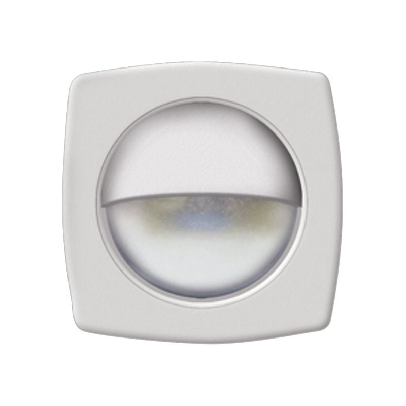 Seasense L.E.D. Recessed Companion Way Light with White Cover (3 White L.E.D.s.) - 50023833 - image 1