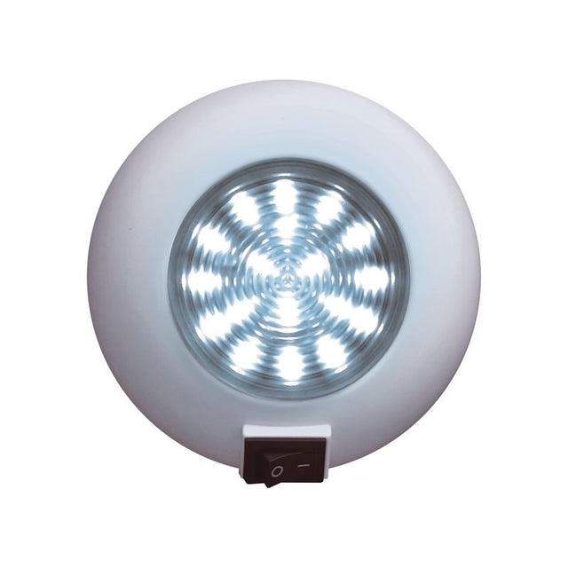 Seasense L.E.D. Surface Mount Dome Light (18 White L.E.D.s.) - 50023850 - image 1
