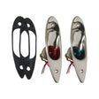 Seasense Stainless Steel Teardrop Side Lights (Pair - Red/Green) - 50023887 - image 1