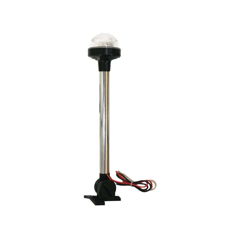Seasense Folding All-Round Light (Chrome, Height 12") - 50023922 - image 1